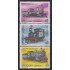 Uruguay 1531/33 1995 Locomotoras MNH