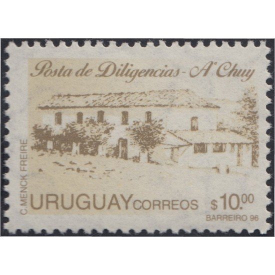 Uruguay 1559 1996 Posta de diligencias A´Chuy MNH