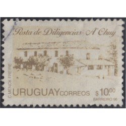 Uruguay 1559 1996 Posta de diligencias A´Chuy Usado Uruguay 1559 1996 Posta de diligencias A´Chuy Usado