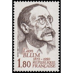 France Francia 2251 1982 Homenaje a Léon Blum escritor y político MNH France Francia 2251 1982 Homenaje a Léon Blum escritor y político MNH