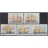 Uruguay 1568/72 1996  Grandes Veleros Antiguos MNH