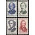 France Francia 1146/49 1958 Grandes científicos  MNH