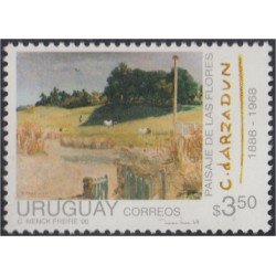 Uruguay 1600 1996 Homenaje al pintor C. de Arzadun Paisaje de las flores MNH Uruguay 1600 1996 Homenaje al pintor C. de Arzadun Paisaje de las flores MNH