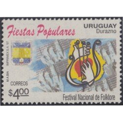 Uruguay 1602 1997 Fiestas populares Festival Nacional de Folklore MNH Uruguay 1602 1997 Fiestas populares Festival Nacional de Folklore MNH