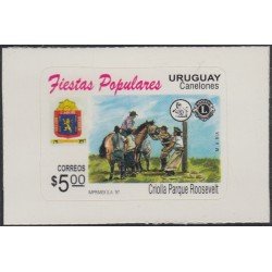 Uruguay 1618 1997 Fiestas Populares Criolla Parque Roosevelt MNH Uruguay 1618 1997 Fiestas Populares Criolla Parque Roosevelt MNH