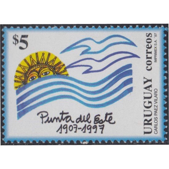 Uruguay 1649 1997 90º Aniversario de Punta del Este MNH Uruguay 1649 1997 90º Aniversario de Punta del Este MNH