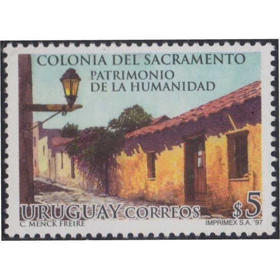 Uruguay 1650 1997 Colonia de Sacramento Patrimonio Mundial MNH Uruguay 1650 1997 Colonia de Sacramento Patrimonio Mundial MNH