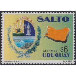 Uruguay 1661 1997 Emblema de la Villa Salto MNH Uruguay 1661 1997 Emblema de la Villa Salto MNH