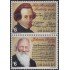 Uruguay 1662/63 1997 Compositores Félix Mendelssohn y Johannes Brahms MNH