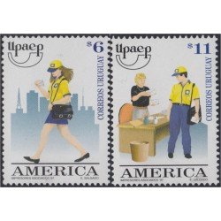 Uruguay 1670/71 1997 América Upaep MNH Uruguay 1670/71 1997 América Upaep MNH