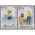Uruguay 1670/71 1997 América Upaep MNH