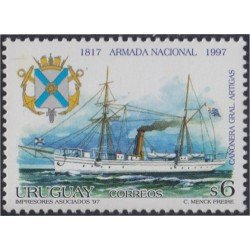 Uruguay 1674 1997 Cañonera General Artigas Armada Nacional MNH Uruguay 1674 1997 Cañonera General Artigas Armada Nacional MNH