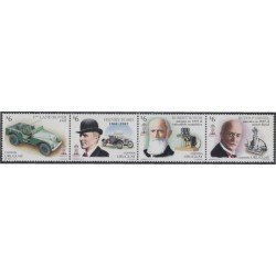 Uruguay 1686/89 1997 Aniversario en el mundo del automovilismo MNH Uruguay 1686/89 1997 Aniversario en el mundo del automovilismo MNH