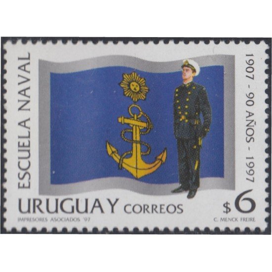 Uruguay 1691 1997 Escuela naval MNH Uruguay 1691 1997 Escuela naval MNH