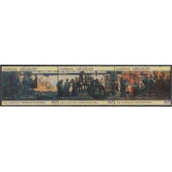Uruguay 1694/96 1997 Industria de la construcción preparación obra trabajadores MNH Uruguay 1694/96 1997 Industria de la construcción preparación obra trabajadores MNH