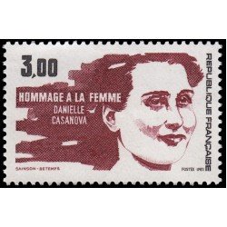 France Francia 2259 Homenaje a la mujer Día internacional de la mujer MNH France Francia 2259 Homenaje a la mujer Día internacional de la mujer MNH