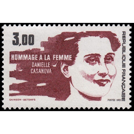 France Francia 2259 Homenaje a la mujer Día internacional de la mujer MNH