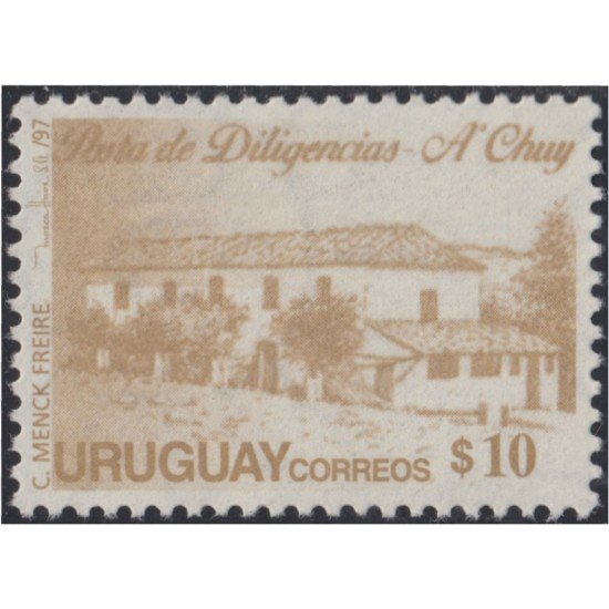 Uruguay 1697 1997 Serie Antigua Posta de Diligencias MNH