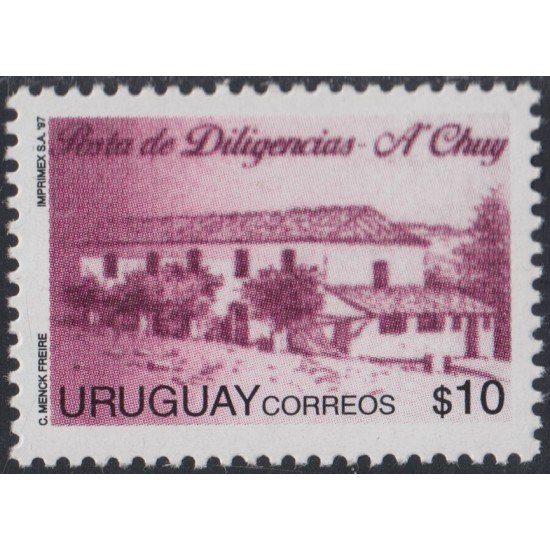 Uruguay 1698 1997 Posta de Diligencias MNH Uruguay 1698 1997 Posta de Diligencias MNH