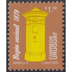Uruguay 1699 1997 Buzón vecinal MNH Uruguay 1699 1997 Buzón vecinal MNH