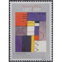 Uruguay 1702 1998 Centenario del nacimiento del pintor Rigni MNH Uruguay 1702 1998 Centenario del nacimiento del pintor Rigni MNH