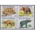Uruguay 1708/11 1998 Fauna Fósiles MNH