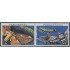 Uruguay 1742/43 1998 Fauna mariposas y orugas MNH