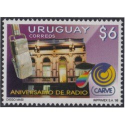 Uruguay 1757 1998 Aniversario de Radio Carve MNH Uruguay 1757 1998 Aniversario de Radio Carve MNH