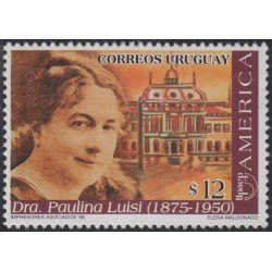 Uruguay 1760 1998 Dra Paulina Luisa MNH Uruguay 1760 1998 Dra Paulina Luisa MNH