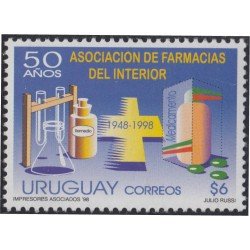Uruguay 1772 1998 Asociación de farmacias del Interior MNH Uruguay 1772 1998 Asociación de farmacias del Interior MNH