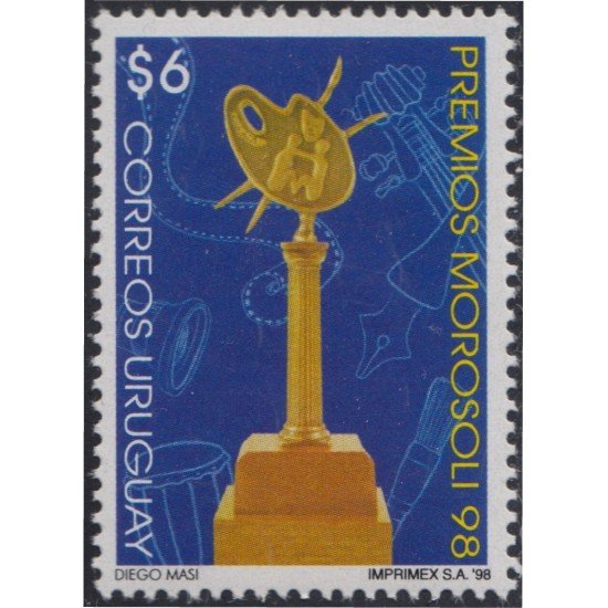 Uruguay 1780 1998 Premios Morosoli 98 MNH