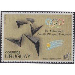 Uruguay 1782 1998 75º Aniversario del Comité Olímpico Uruguay MNH Uruguay 1782 1998 75º Aniversario del Comité Olímpico Uruguay MNH