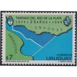 Uruguay 1794 1999 Tratado del Río de la Plata MNH Uruguay 1794 1999 Tratado del Río de la Plata MNH