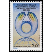 France Francia 2272 1983 Convención de París para la protección de la propiedad industrial MNH France Francia 2272 1983 Convención de París para la protección de la propiedad industrial MNH