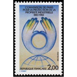 France Francia 2272 1983 Convención de París para la protección de la propiedad industrial MNH France Francia 2272 1983 Convención de París para la protección de la propiedad industrial MNH