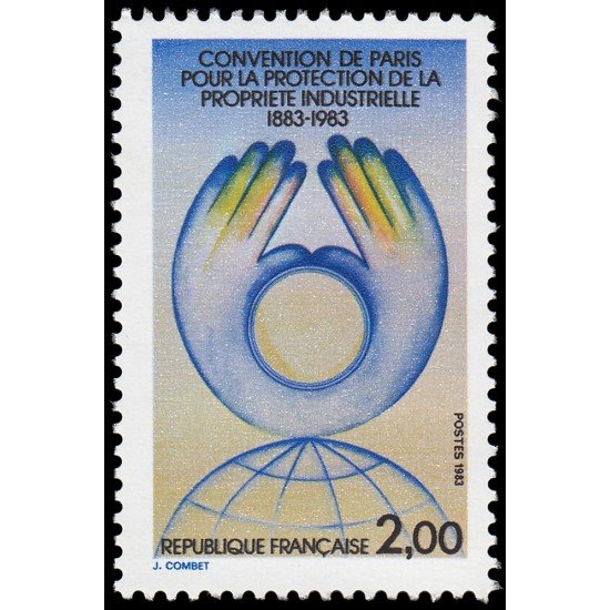 France Francia 2272 1983 Convención de París para la protección de la propiedad industrial MNH