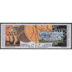 Uruguay 1845/46 1999 Equipo Uruguay Campeón de fútbol MNH