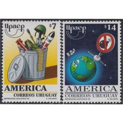 Uruguay 1850/51 1999 América Upaep MNH