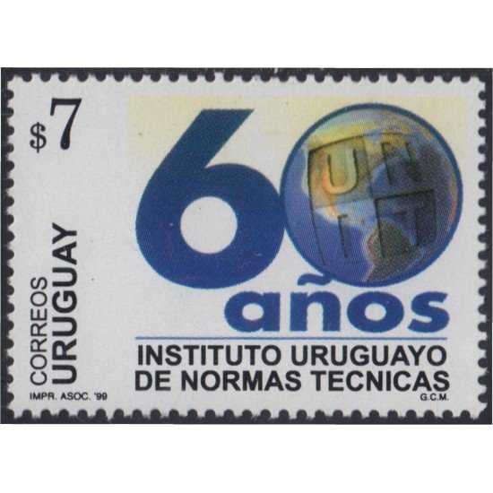 Uruguay 1855 1999 Instituto Uruguayo de normas técnicas MNH Uruguay 1855 1999 Instituto Uruguayo de normas técnicas MNH