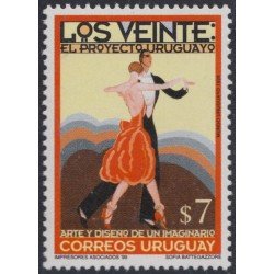Uruguay 1859 1999 Pareja de baile Tango MNH