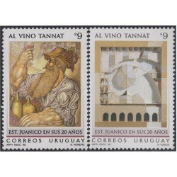 Uruguay 1866/67 1999 Pinturas Paintings MNH