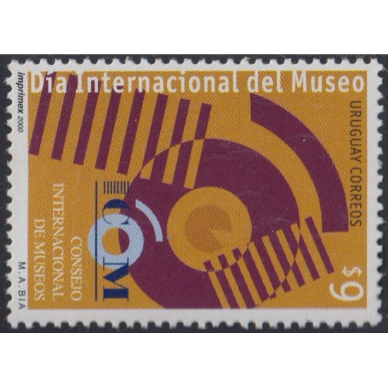 Uruguay 1899 2000 Día Mundial del Museo MNH Uruguay 1899 2000 Día Mundial del Museo MNH
