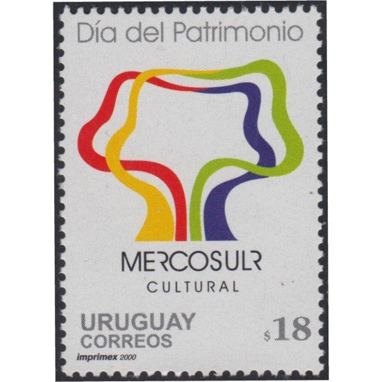 Uruguay 1922 2000 Día del patrimonio Mercosur Cultural MNH Uruguay 1922 2000 Día del patrimonio Mercosur Cultural MNH