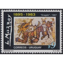 Uruguay 1924 2000 105º Aniversario del nacimiento del pintor L. Mazzey MNH Uruguay 1924 2000 105º Aniversario del nacimiento del pintor L. Mazzey MNH
