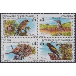 Uruguay 1927/30 2000 España 2000 Exposición Filatélica Internacional Pájaros Birds MNH Uruguay 1927/30 2000 España 2000 Exposición Filatélica Internacional Pájaros Birds MNH