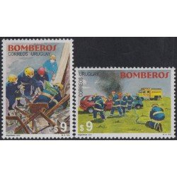 Uruguay 1932/33 2000 Bomberos firefighters MNH Uruguay 1932/33 2000 Bomberos firefighters MNH