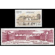 France Francia 2287/88 1983 Serie turística MNH France Francia 2287/88 1983 Serie turística MNH