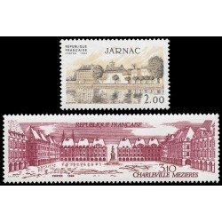 France Francia 2287/88 1983 Serie turística MNH France Francia 2287/88 1983 Serie turística MNH