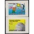 Uruguay 1935DE 2000 Serie antigua Águila gris Dibujo infantil Autoadhesivos