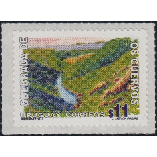 Uruguay 1946 2001 Quebrada de los Cuervos MNH Uruguay 1946 2001 Quebrada de los Cuervos MNH